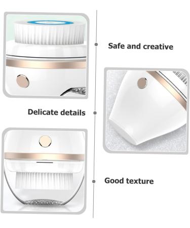 Healeved Electric Facial Face Washing Brush Charging Facial Brush Spa Brush Scrub Brush Skin Care Tool Face Cleaning Tool Electric Face Cleaner Silicone Electric Facial Brush - Buy Online on GoSupps.com