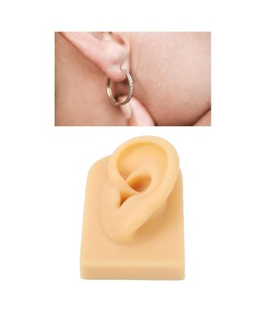Human Silicone Ear Model - Reusable Artificial Ear for Hearing Aid Display | Ideal for Beginners (Left) - Buy Online on GoSupps.com