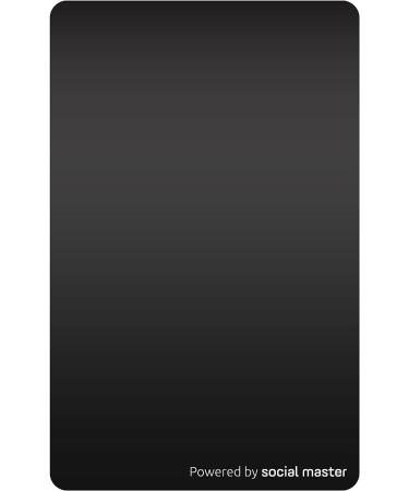 Metal NFC Digital Business Card - Instant Contact & Social Media Sharing - iOS & Android Compatible (Spacecraft) - Buy Online on GoSupps.com