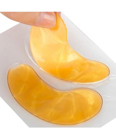 Gold Bio Collagen Crystal Mask Set - 5 Pairs Eye & Lip Masks for Anti-Aging - Buy Online on GoSupps.com