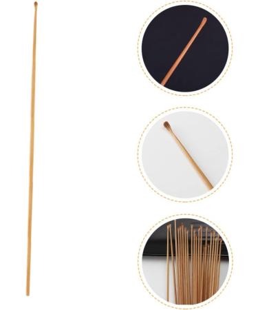 Buy Cabilock Bamboo Ear Cleaning Picks Wood Ear Wax Remover Spoon | Eco-Friendly Ear Care Tool 17x0.2cm - Buy Online on GoSupps.com