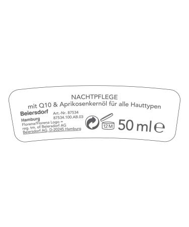 Florena Anti-Wrinkle Night Cream Q10 - Pack of 2 (50 ml each) | Best International Shipping - Buy Online on GoSupps.com