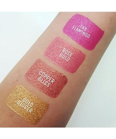 Aromi Metallic Matte Liquid Lipstick - Shimmery Finish | Vegan & Cruelty-free | Long-Lasting (Gold Digger) - Buy Online on GoSupps.com