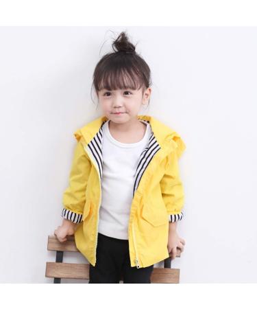 Cute Baby Duck Raincoat | Summer Waterproof Hooded Coat for Boys & Girls (Size 110) - Buy Online on GoSupps.com