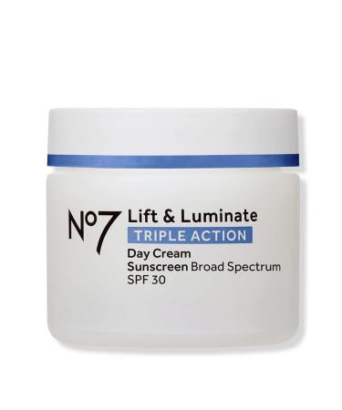 NO7 Lift & Luminate Triple Action Day Cream - Anti-Aging Moisturizer - Buy Online on GoSupps.com