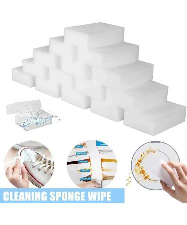 20pcs 100 X 70 X 30mm Melamine Sponge High Density Eraser Cleaner Cleaning Sponges for Dish - Buy Online on GoSupps.com