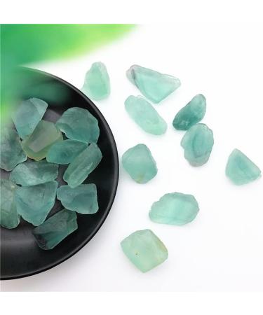 Crystal Stone 1pc Natural Green Fluorite Quartz Crystals Gemstones Rough Irregular Natural Stones and Minerals Presents Stone Mineral Specimen - Buy Online on GoSupps.com