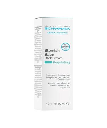 SCHRAMMEK Blemish Balm Dark Brown - 40 ml | Best BB Cream for Even Skin Tone | International Shipping Available - Buy Online on GoSupps.com