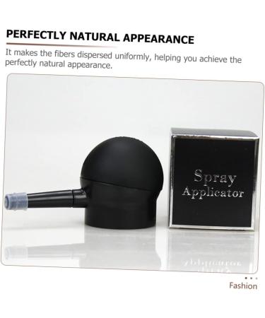 FRCOLOR Hair Building Fibers 2 Pcs Silicone Nozzle Hair Fiber Applicator Empty Spray Bottles Salon Spray Applicator Supplies - Buy Online on GoSupps.com