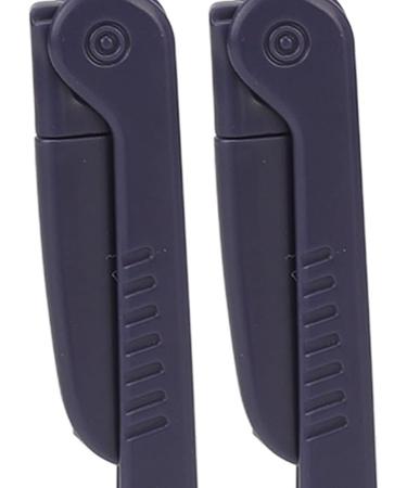 Premium Eyebrow Tweezers 2 Pack - Portable Stainless Steel Trimmers for Precision Plucking & Hair Removal | Ideal for Eyebrow Makeup - Buy Online on GoSupps.com