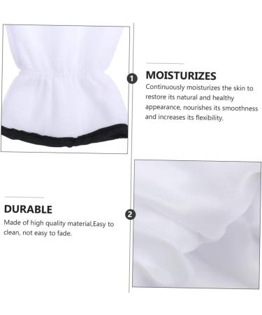 6 Pairs Maintenance Care Gloves Hand Care Mittens Wax Glove Paraffin Wax Mitts for Hands Hand Care Gloves spa Wax Hand Cover White moisturizing Cover Polyester hyperthermia Miss - Buy Online on GoSupps.com