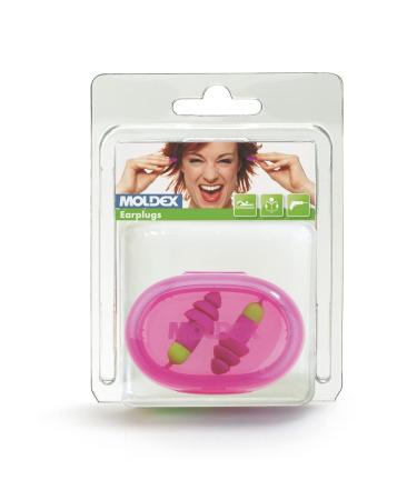 Moldex Reusable Earplugs Rockets Cord one pair in PocketPak/Blister SNR 30 dB