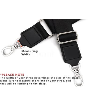 CRAFTMEMORE 2pcs Oval Snap Hooks Heavy Duty Metal Push Gate Swivel Lobster Clasp Keychain Clip Purse Making Accessories SC09 (1/2 Inch  Gunmetal Black) 1/2 Inch Gunmetal Black - Buy Online on GoSupps.com