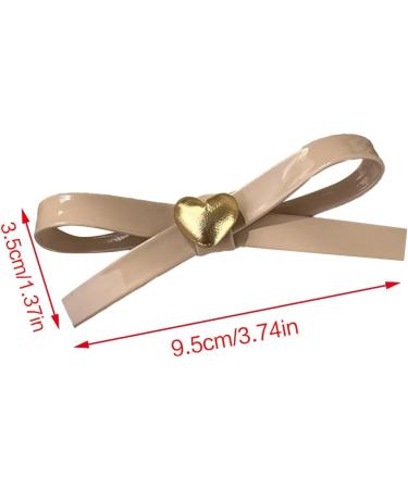hgnxa Love Heart Hair Clip Ballet Style Hairpin Duckbill Hairclips Hair Barrettes for Women Side Bangs Hair Styling Tool - Buy Online on GoSupps.com