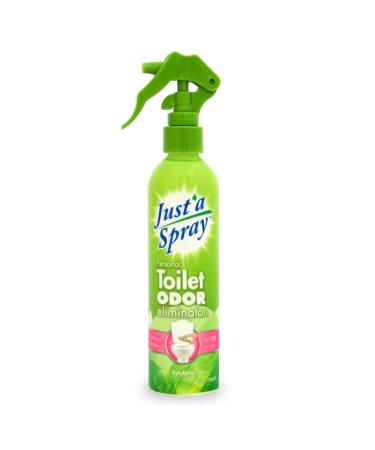 Just a Spray Key Lime 220 ml - Home & Office Poop Spray Before You Go Toilet Odor Eliminator - Bathroom Deodorizer Just One Spray Toilet Freshener Safe for Septic