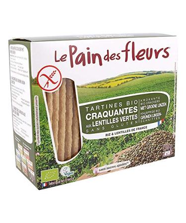 Le Pain Des Fleurs Crunchy Green Lentil Toast 150g Sold Per Unit