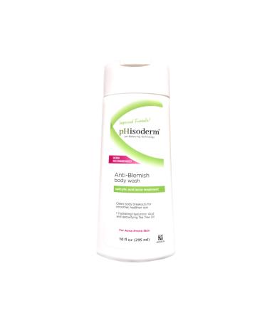 pHisoderm Anti-Blemish Body Wash 10 oz (Pack of 10)