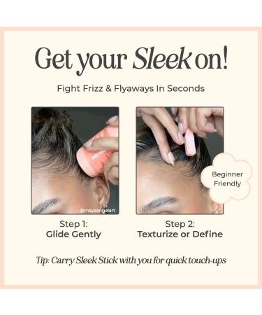 INH Hair Wax Sleek Stick - Vegan Finishing & Smoothing Wax for Flyaways | Travel-Friendly Mess-Free Styling 1.76 oz - Buy Online on GoSupps.com