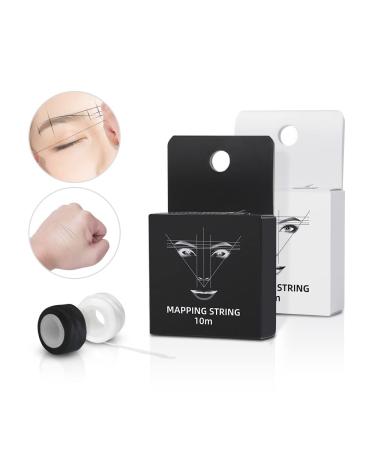 Premium White Eyebrow Mapping String for Microblades - 10M Ink-Containing String for Straight Lines and Precise Positioning - Buy Online on GoSupps.com