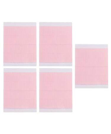 Mipcase 5 250pcs Adhesive Double Eyelid Stickers Gluesticks Makeup Supplies Cosmetics Invisible