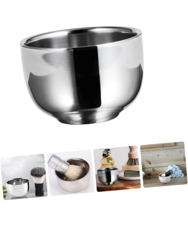 FRCOLOR Stainless Steel Castle Foam Shaving Cup - 7.3x5cm - Durable Tool for Men | Shaving Cream & Soap Container - Buy Online on GoSupps.com