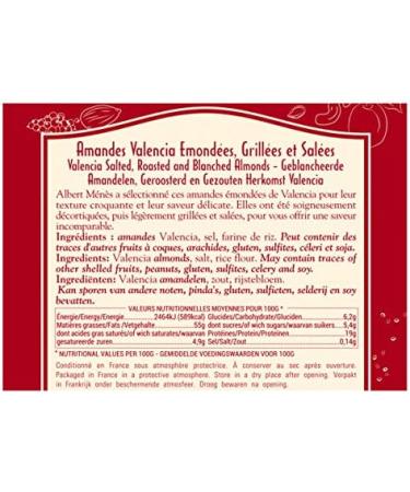 Albert M n s Shelled Valencia Almonds - 125 g bag - Buy Online on GoSupps.com