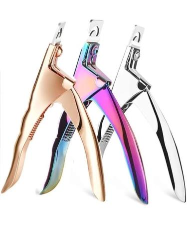 Nail Cutter Professional Nail Clippers Straight Edge Acrylic Nail Clipper Tips Manicure Cutter Guillotine Cut False Nails (Color : C4) - Buy Online on GoSupps.com