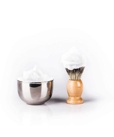 Durable Barber Straight Razor Kit | 10 Double Edge Blades Brush & Bowl | Perfect Shaving Set for Men - Buy Online on GoSupps.com