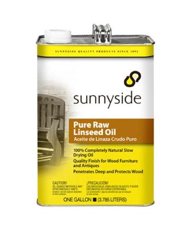 Sunnyside Corporation 873G1 Pure Raw Linseed Oil, Gallon Gallon Pure Raw Linseed Oil