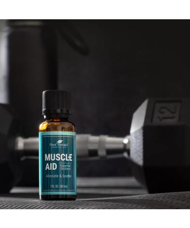 Plant Therapy Muscle Aid Synergy Essential Oil 30 mL - 100% Pure Undiluted Therapeutic Grade for Pain Relief | International Shipping Available - Buy Online on GoSupps.com