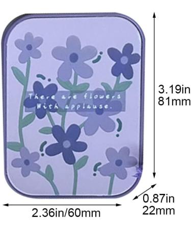 Hrippy Portable Travel Contact Lens Case Kit - Blue Pink Purple | Includes 2 Solution Bottles & Tweezers - Buy Online on GoSupps.com