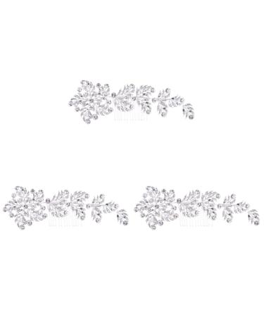 FRCOLOR bridal headwear bride headpieces for wedding bridal headpiece bridal rhinestone insert comb rhinestone headpiece alloy dinner party hair Comb