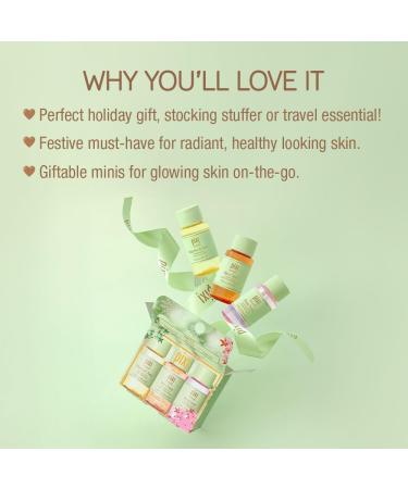 Pixi Beauty Tonic Trio | Holiday Edition Gift Set with 3 Pixi Favorite Tonics | Glow Tonic, Vitamin- C Tonic, Rose Tonic | Calming, Hydrating, Gentle Exfoliating and Smoothing 1 Count (Pack of 3) - Buy Online on GoSupps.com