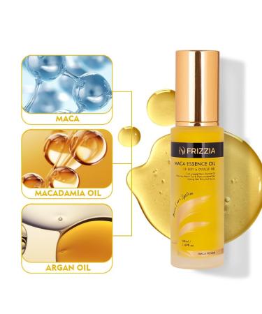 Moroccan Argan Oil - Pure & Cold Pressed for Hair Face & Skin | Paraben Free 1.7 fl oz - Stimulates Growth & Strengthens Damaged Hair - Buy Online on GoSupps.com