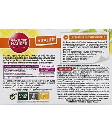 GAYELORD HAUSER - P te De Fruits nergie 125G - Lot De 4 - Offre Special - Buy Online on GoSupps.com
