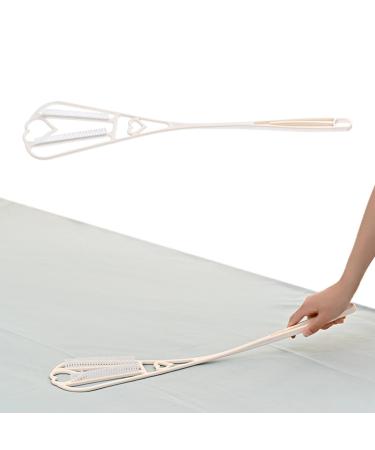 Carpet Rug Beater Manual Quilt Duster with Long Handle | Flexible 2 Sided Dust Removal Beat Tool for Clothing Carpet Curtains Sofa Rowces