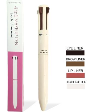  laxreheye Women's makeup 4-in-1 anti-perspirant multi-functional eyeliner pen versatile makeup pen ideal for travel school home gift for her - Buy Online on GoSupps.com