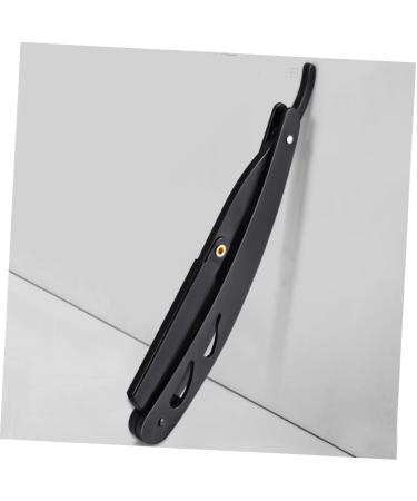 Seaesfoufu Vintage Razor Halter - Foldable Stainless Steel Razor for Men | Rust-Free Hair Clipping Tool - Buy Online on GoSupps.com
