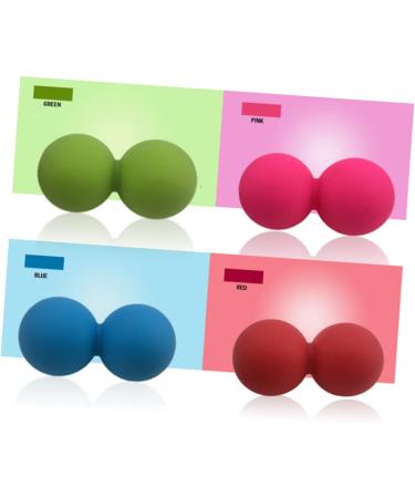 Shop Tovinanna 3st Peanut Yoga Roll Massage Balls - Muscle Roller & Pilates Ball for Deep Tissue Relief | International Shipping - Buy Online on GoSupps.com