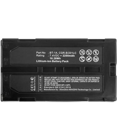 Synergy Digital Equipment Battery for Topcon BDC71 | Ultra High Capacity Li-ion 7.4V 2200mAh Replacement for BT-1A - Buy Online on GoSupps.com