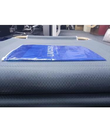 Livacasa Waterproof Gym Bag with Zipper Pocket | Versatile Sports Backpack for Men & Women - Adjustable Tunnel Design - 42x30cm - Blue - Buy Online on GoSupps.com