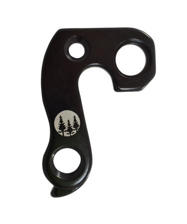 LS Derailleur Hanger #48 with Bolts fits Raleigh Diamondback Nishiki Ghost Falcon Univega - with Logo #32-73-250