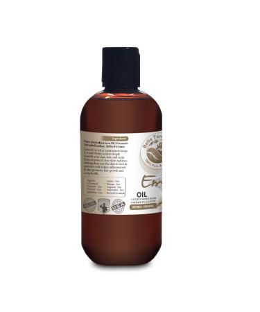 Organic Australian Emu Oil 8oz - 100% Pure Hair Growth Oil | Reduces Inflammation, Prevents Hair Loss, Natural Moisturizer for Skin, Nails, & Stretch Marks - Buy Online on GoSupps.com