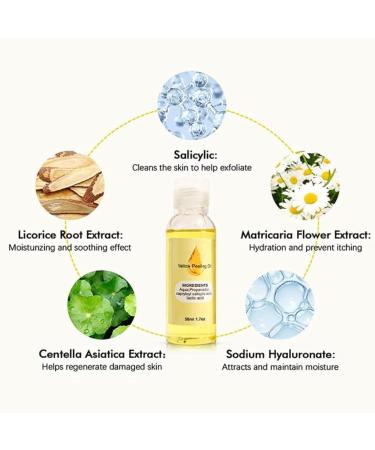  RUCRAK 1 pcs Olf Body Exfoliate Peeling Oil Old Yellow Peeling Oil Old Natural Spot Yellow Peeling Oil Make Your Skin Smoother - Buy Online on GoSupps.com