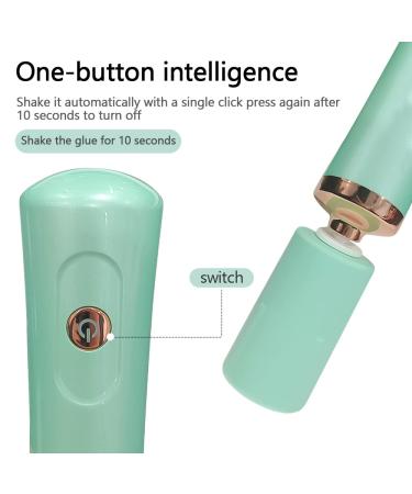 ZLMONDEE Nail Lacquer & Lash Glue Shaker Handsfree Tool - Green - Buy Online on GoSupps.com