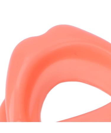 Oral Muscle Massage Tool - Silicone Face Slimming & Lip Trainer | Enhance Smile & Lift Lips - Red - Buy Online on GoSupps.com