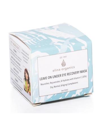 Organic Under Eye Recovery Mask 1oz | Reduce Wrinkles, Dark Circles & Puffy Eyes | Collagen & Vitamin C | Holistic Skincare - Buy Online on GoSupps.com