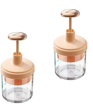 Shower Gel Foam Maker With Portable Facial Wash Foam Bottle for Shower Gel Facial Cleanser Pale bluish white - Buy Online on GoSupps.com