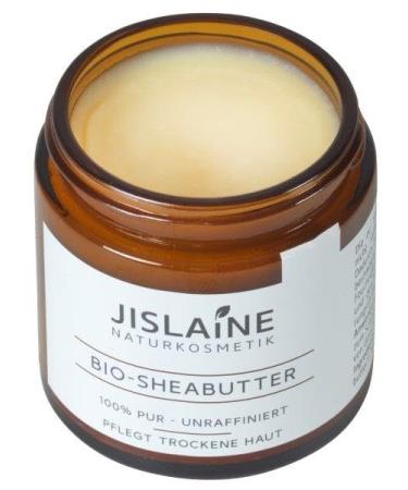 Jislaine Bio Seabutter - 100g Pure Vegan Moisturizer for Very Dry Skin & Hair | No Palm Oil | Best Skin Care - Buy Online on GoSupps.com