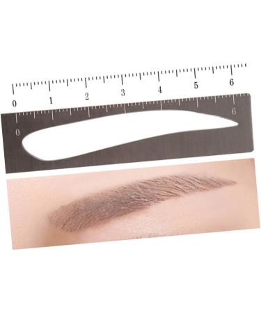 eyebrow drawing tool brow stencils three-point eyebrow ruler eyebrow ruler stencil suite With box - Buy Online on GoSupps.com